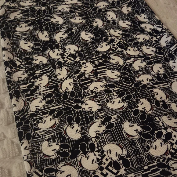 Mickey Mouse Pencil Skirt or Strapless Top LuLaRoe Cassie XS Disney Stretch - Picture 3 of 8